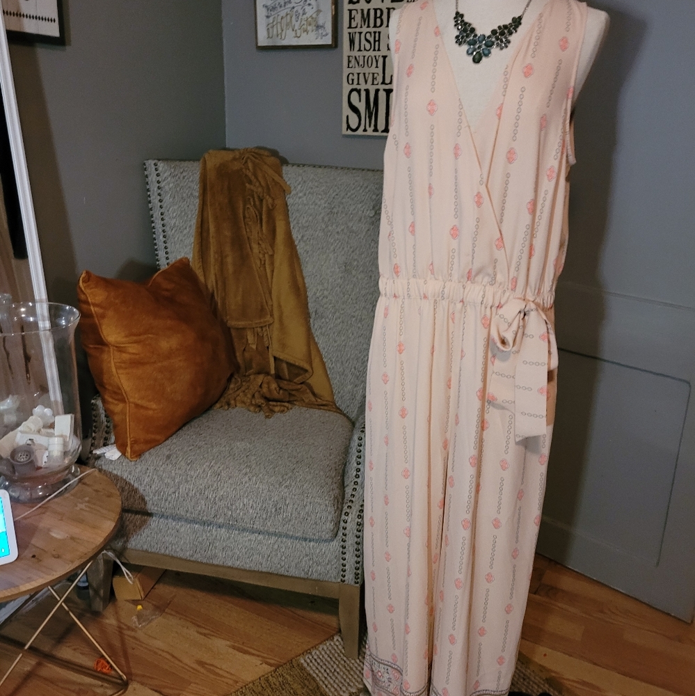 Light pink jumpsuit